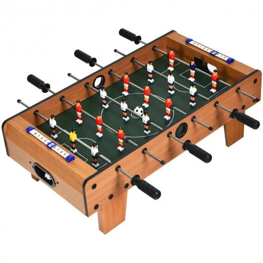 27" Foosball Table Mini Tabletop Soccer Game