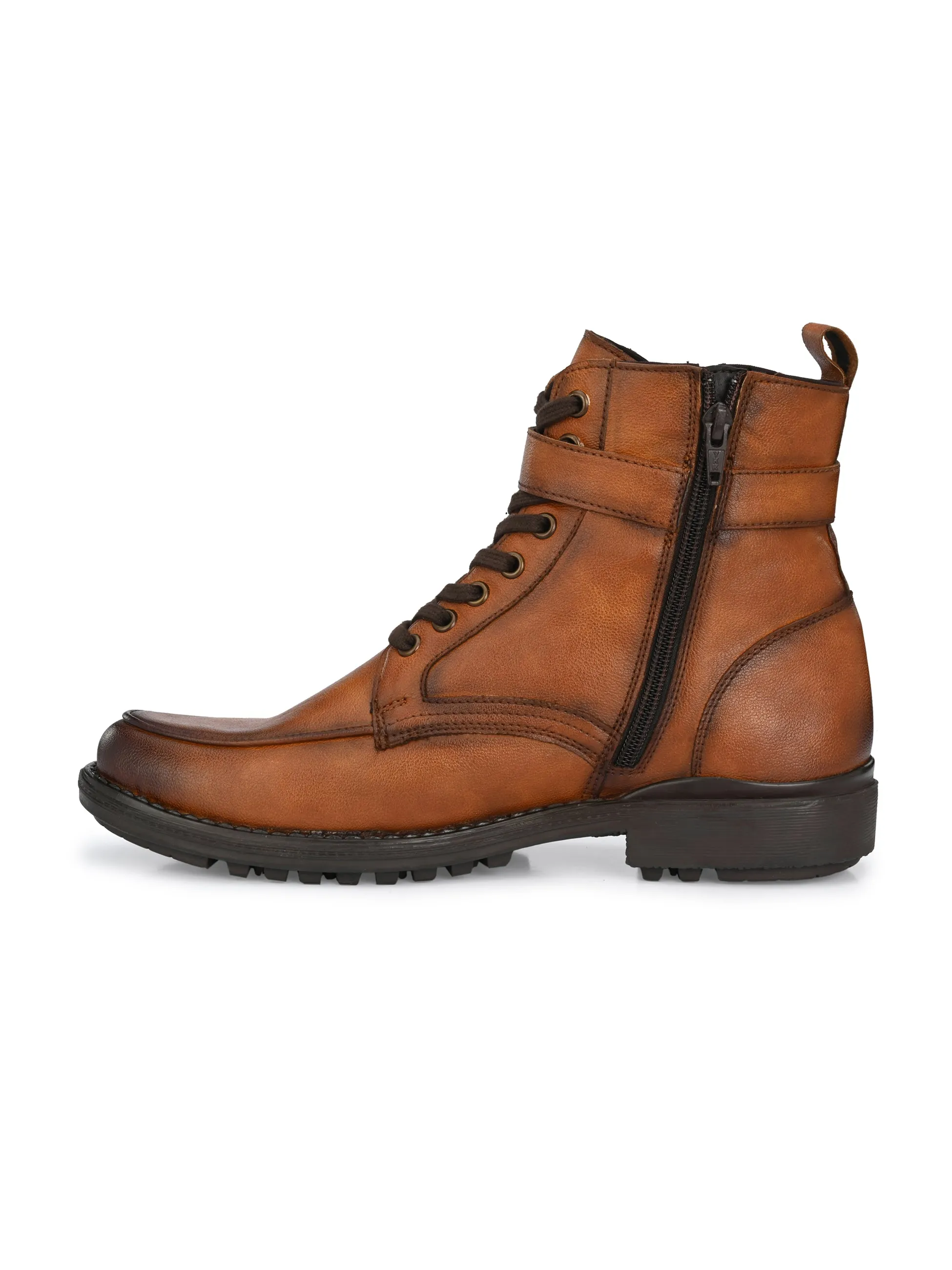 Alan Ankle Boots with ankle strap