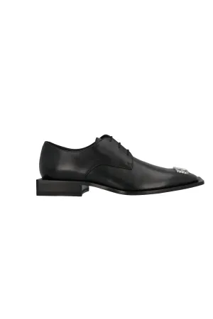 Balenciaga BB Plaque Derby Shoes