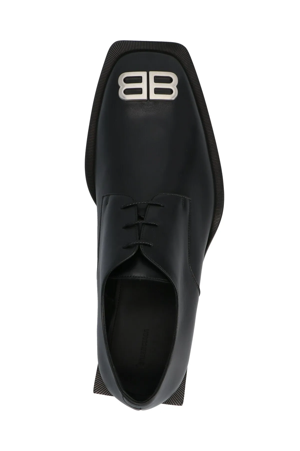Balenciaga BB Plaque Derby Shoes
