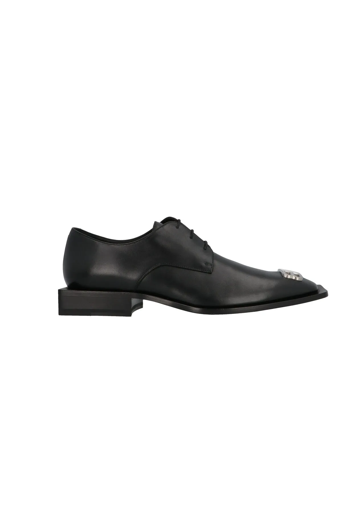Balenciaga BB Plaque Derby Shoes