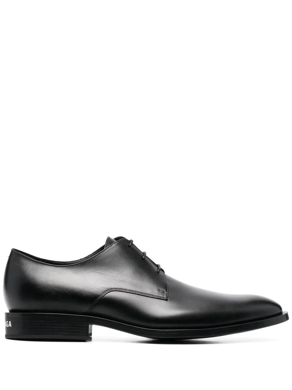 BALENCIAGA Midnight Derby Shoes Black
