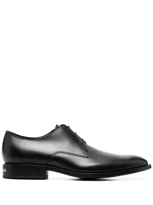 BALENCIAGA Midnight Derby Shoes Black