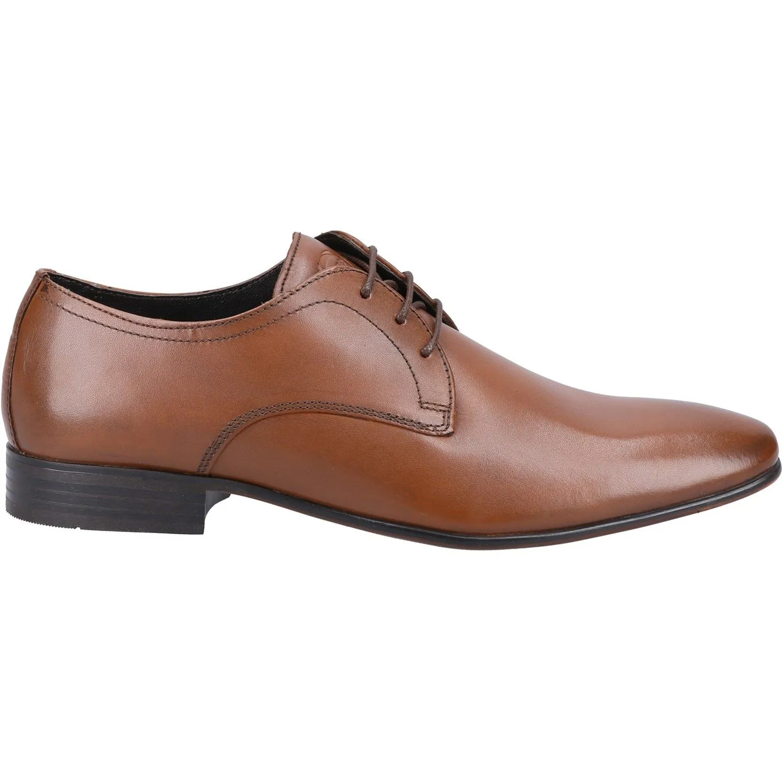 Base London Seymour Leather Men's Burnt Tan Oxford Shoes