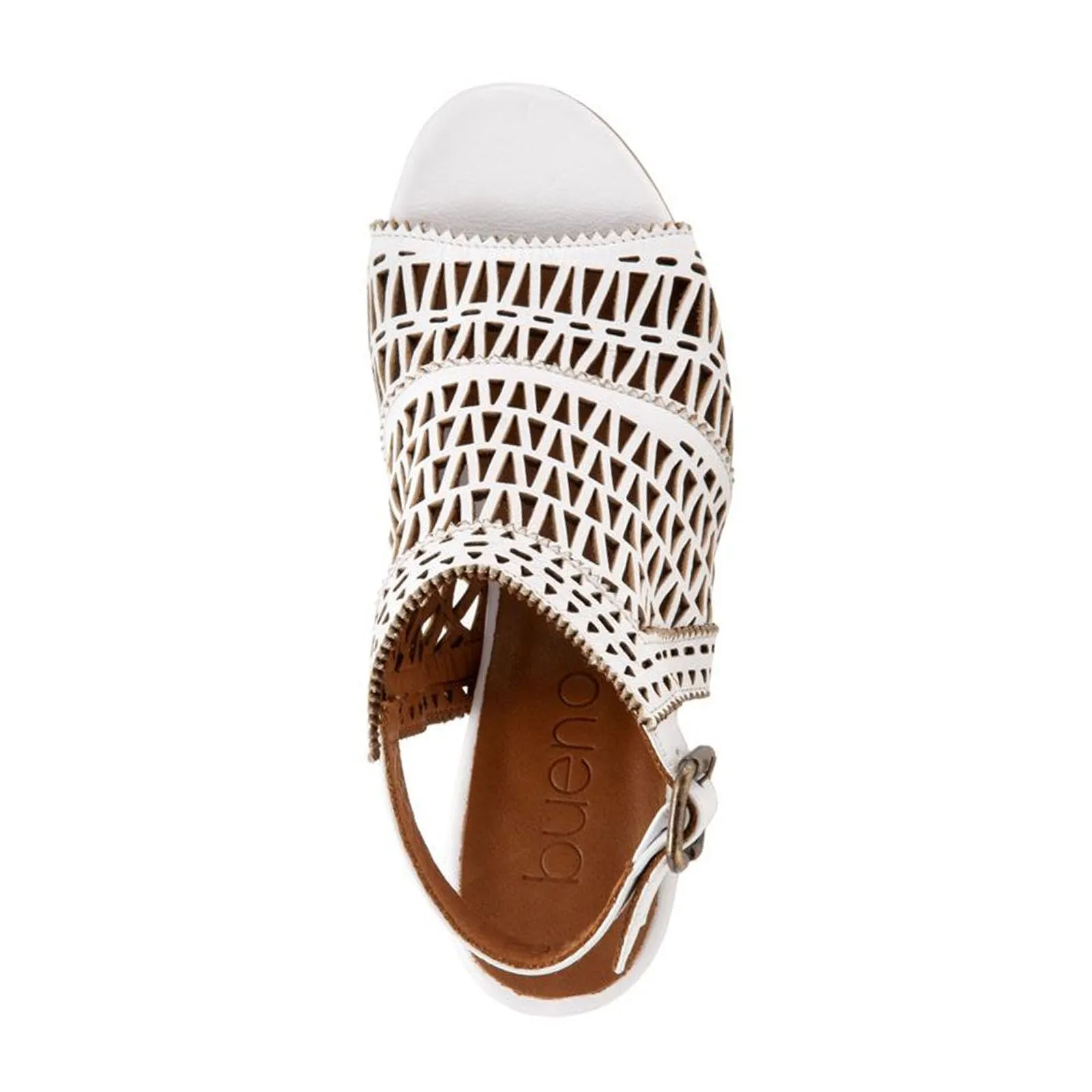 Bueno Candice Heeled Sandal (Women) - White