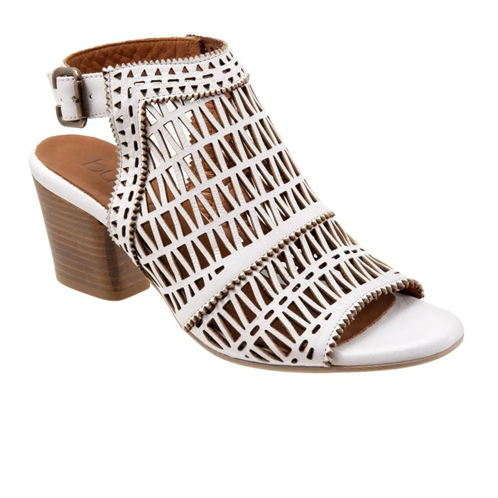 Bueno Candice Heeled Sandal (Women) - White