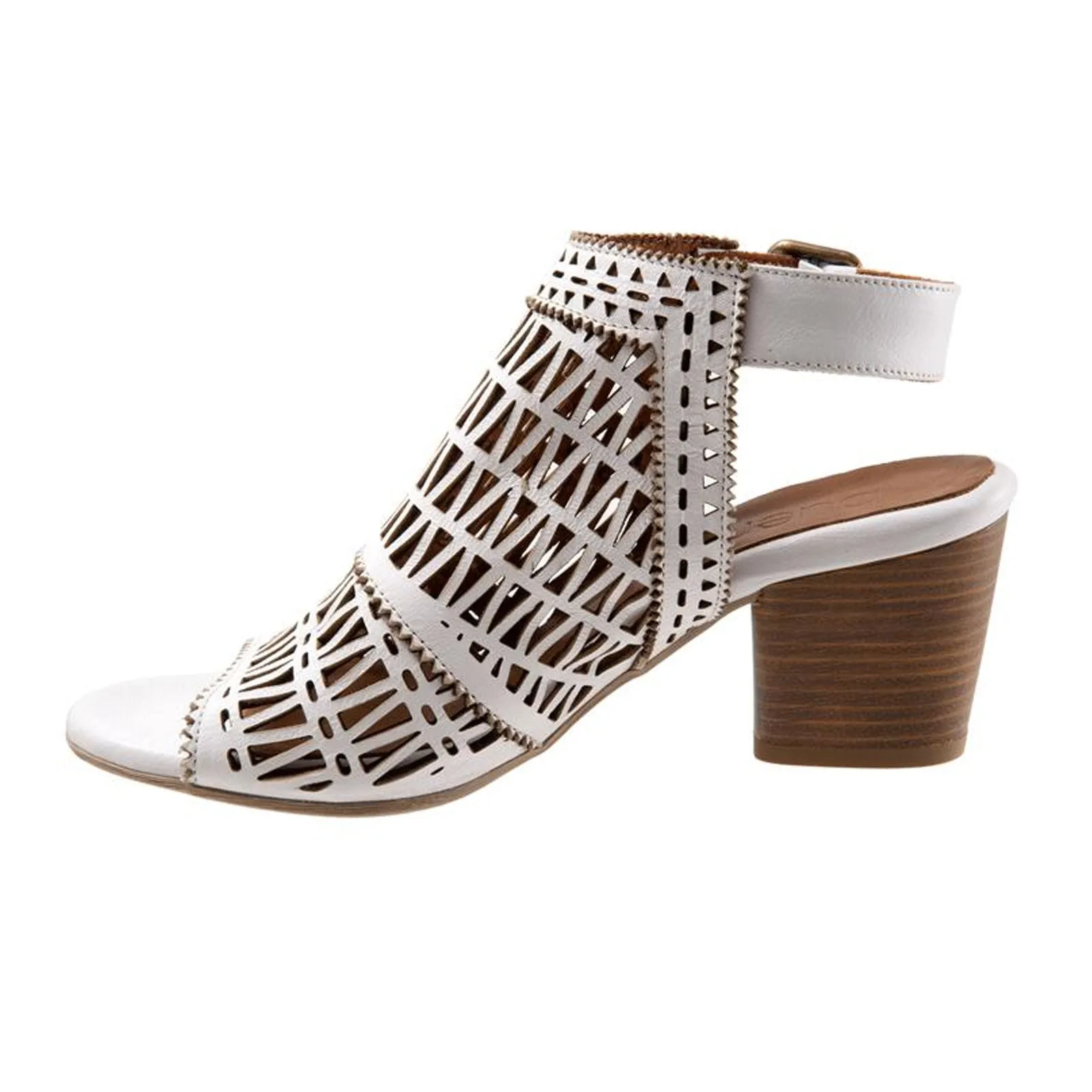 Bueno Candice Heeled Sandal (Women) - White