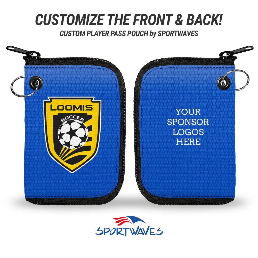 Custom Player Pass Pouch for Soccer