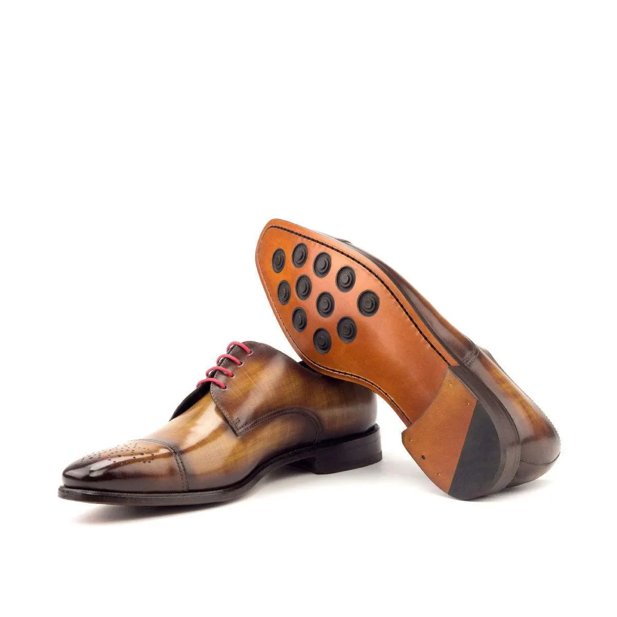 Derby-Patina, Dark Brown, Brown-Wholesale