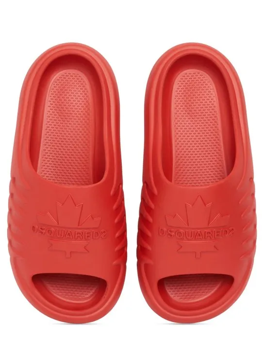 Dsquared2   Logo slide sandals 