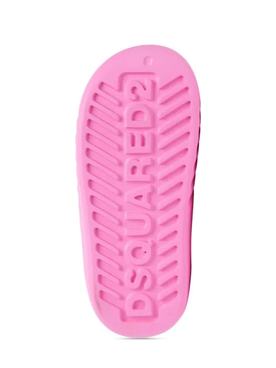 Dsquared2   Logo slide sandals 