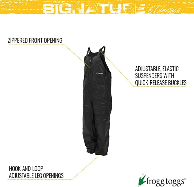 Frogg Toggs Men's Classic Pro Advantage Bib