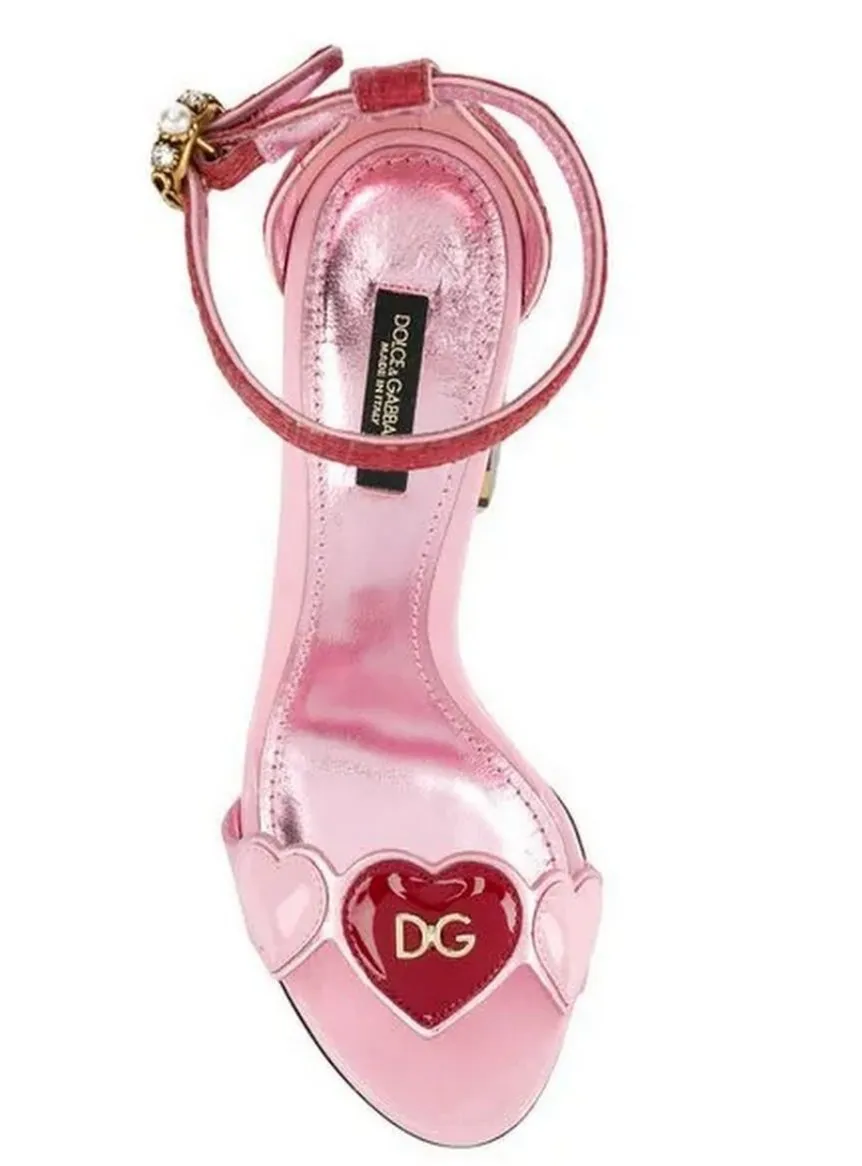 Heart Heeled Sandals
