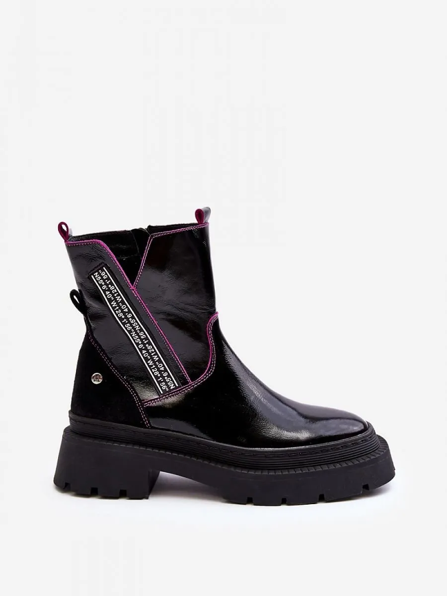 Heeled low shoes model 190707 Step in style