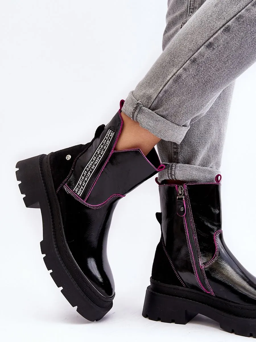 Heeled low shoes model 190707 Step in style