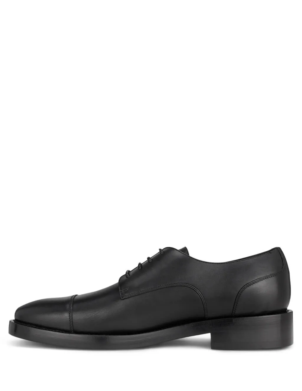 Logo Print Derby Shoes