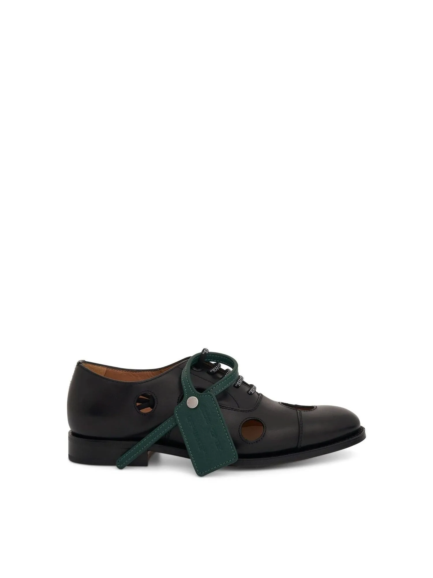 Off-White x Church's Consul Shoe in Black/Green