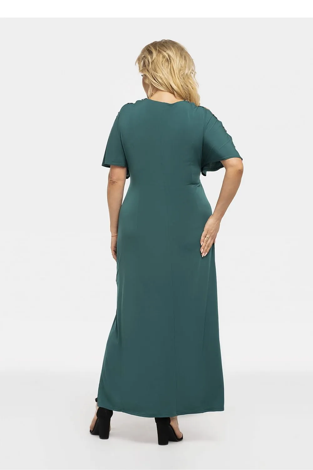 Plus size dress model 190961 Karko