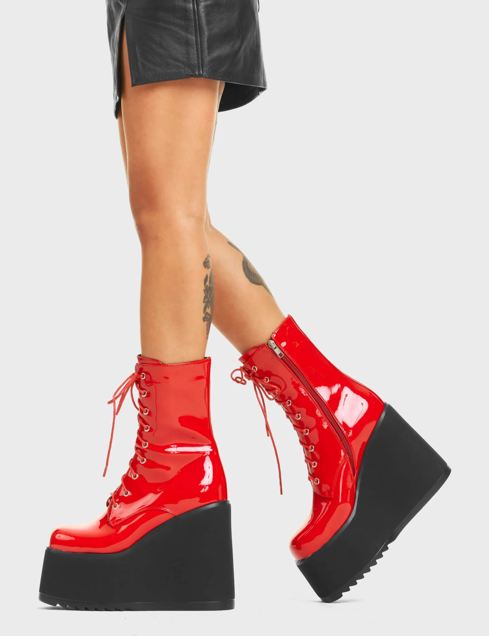 Pretty Fly Chunky Platform Ankle Boots