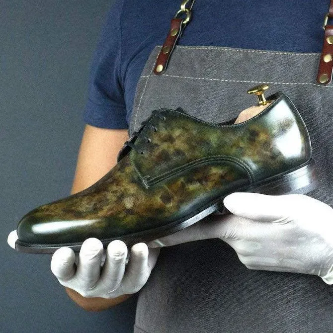 Robin Cezanne Derby Patina Goodyear welt Shoes Limited Edition