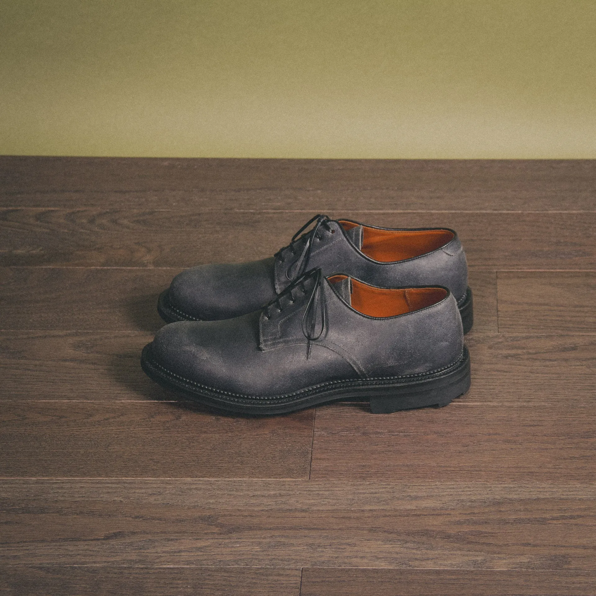 Rockland Blucher - Charcoal Waxy Commander