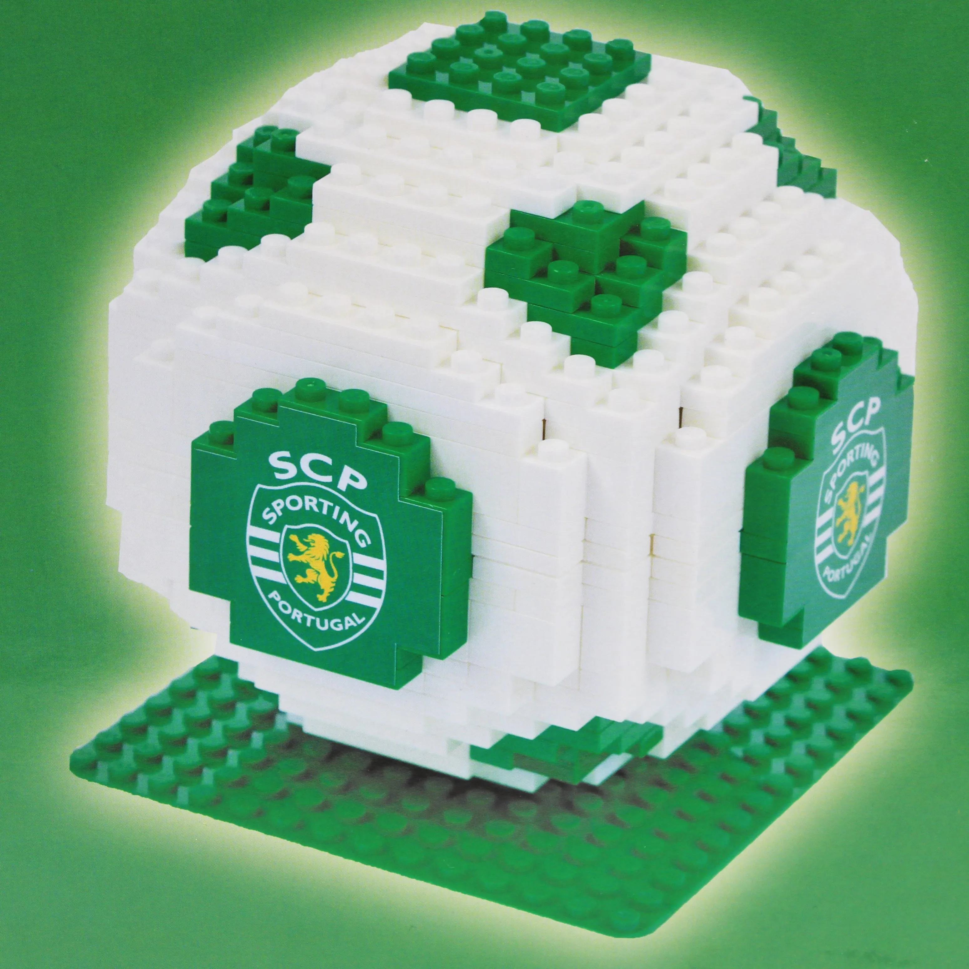 Sporting CP SCP Portuguese Soccer Building Blocks