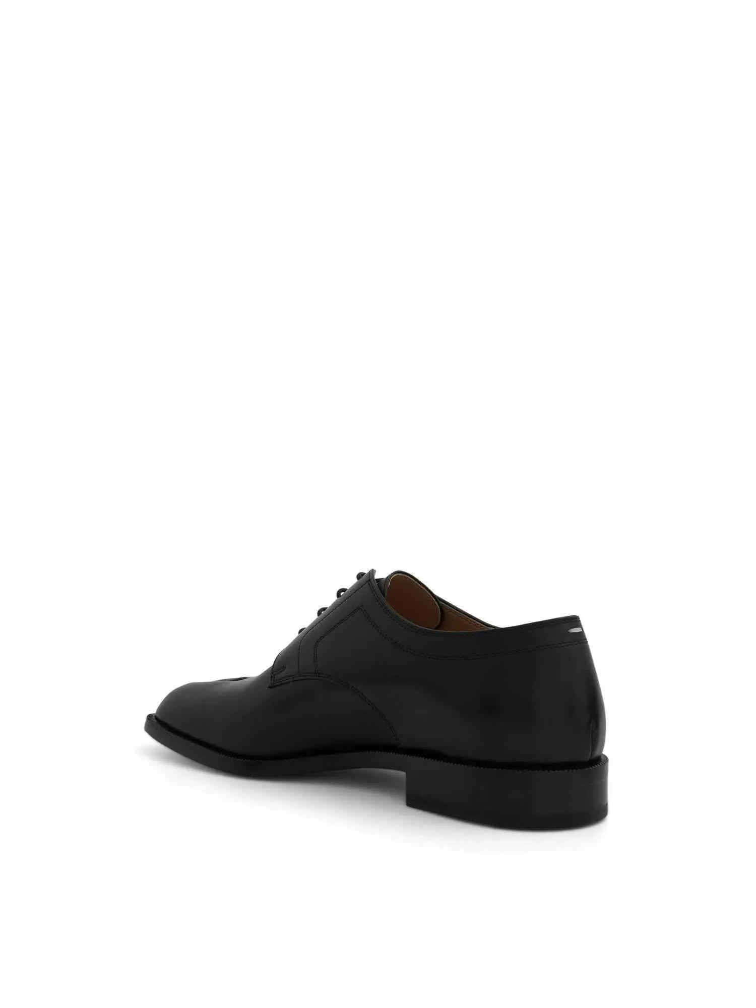 Tabi Lace-Ups Derbies Shoes in Black