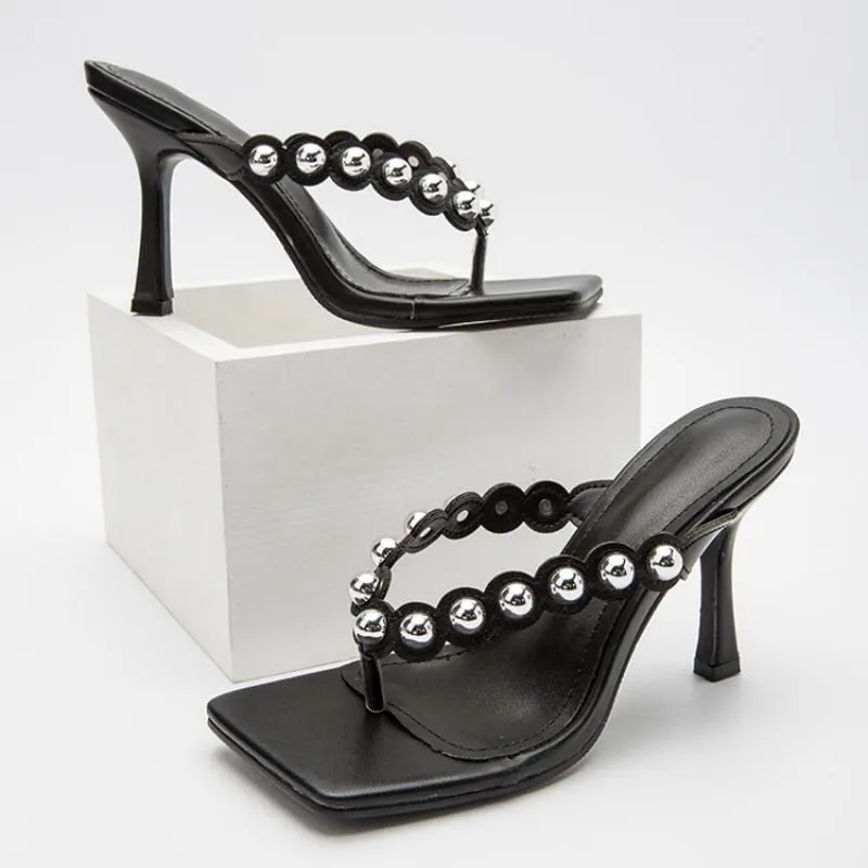 Thong Heel Sandals